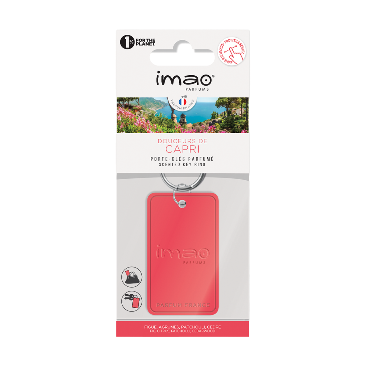 Douceurs de Capri Scented Keyring – Imao Parfums