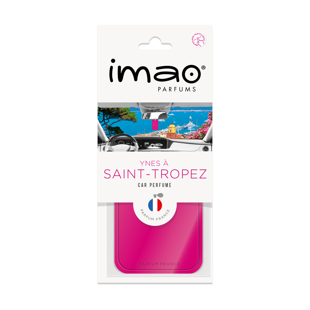 Ynes à Saint-Tropez Scented Car Card – Imao Parfums